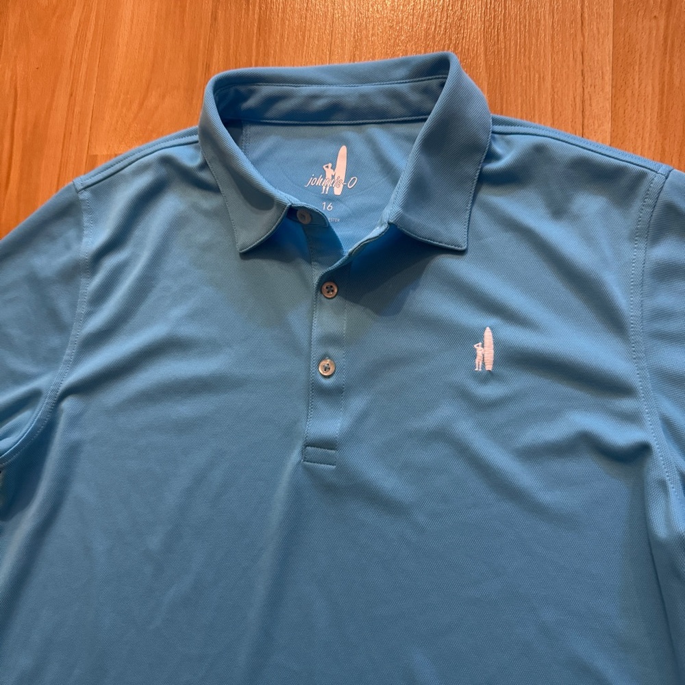 Johnnie O Performance Polo Collared Shirt- size 16